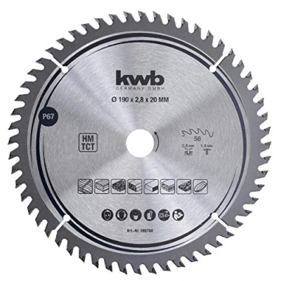 Immagine di kwb 586768 Lama circolare in metallo duro 190 x 20 mm 1 pz.