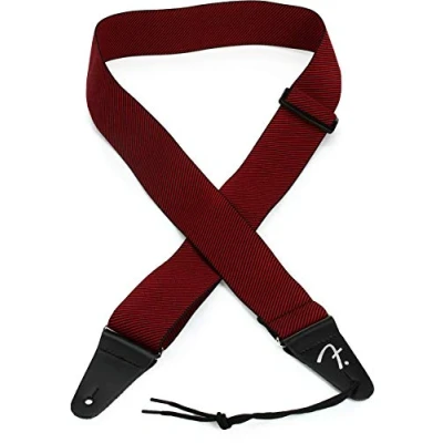 Immagine di Fender, WeighLess Tracolla per chitarra, Tweed, Elastico, Rosso