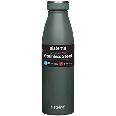 Immagine di Sistema Bottiglia in Acciaio Inox, Inossidabile, Multicolore, 500 ml, Metallo