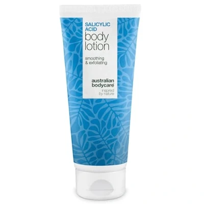 Immagine di Lozione corpo Con acido salicilico (200 ml) per imperfezioni, pelle secca e grassa. BHA, niacinamide ialuronico esfoliare idratare