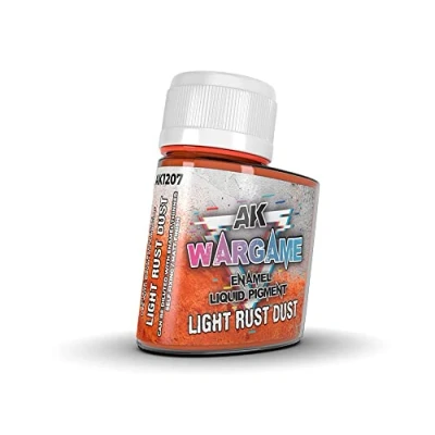 Immagine di AK WARGAME LIQUID PIGMENTS AK1207 Light Rust Dust (35ml)