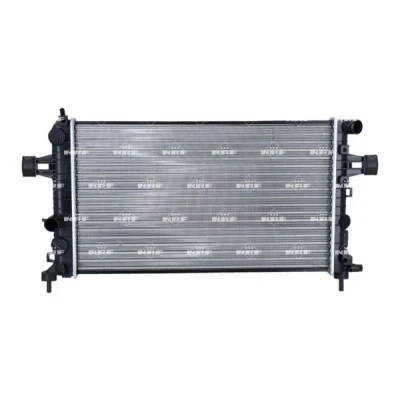 Immagine di NRF 53441A Radiatore motore Alluminio 605 366 23 Alette di raffreddamento montate meccanicamente OPEL: Zafira B, Astra H Caravan, GTC