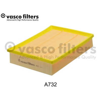 Immagine di DAVID VASCO A732 filtro aria 58 218 277 rettangolare Cartuccia VOLKSWAGEN: TRANSPORTER 4, 4 Bus