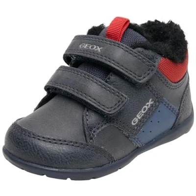 Immagine di Geox B ELTHAN Boy B, Scarpe da Ginnastica Bimbo 0 24, Navy/Red, 19 EU