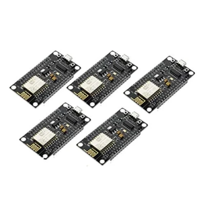 Immagine di 5pcs NodeMcu V3 Lua WeMos WiFi Wireless Module CH340 Development Board ESP8266 ESP12E ESP 12 Series Port Lolin Scheda di sviluppo Internet con CH 340