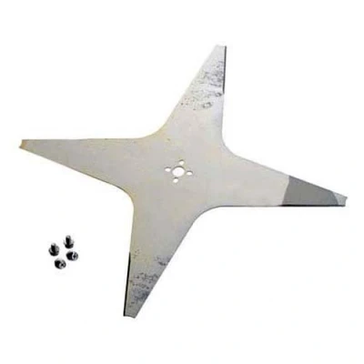 Immagine di Lama piatta a 4 denti per tosaerba Ambrogio Robot serie L200, diametro esterno: 290 mm