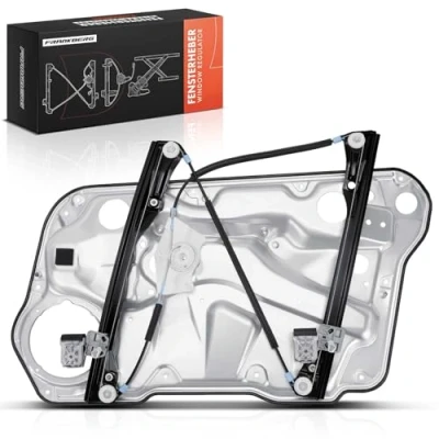 Immagine di Frankberg Alzacristallo elettrico Con piastra metallica Senza motore Anteriore sinistro Sostituzione per B o r a Variante 1J2 1J6 Golf IV 1J1 1J5 1997 2006 4/5 porte 1J4837461