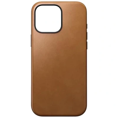 Immagine di NOMAD Custodia in Pelle moderna iPhone 16 Pro Max Tan C inglese
