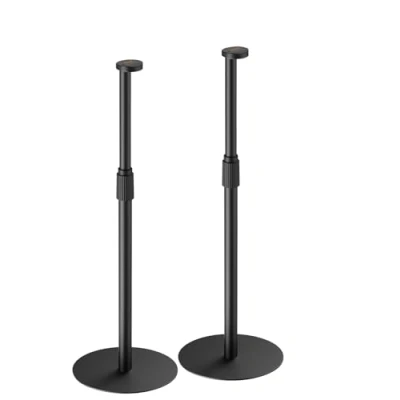 Immagine di My Wall HS49L Piedistallo per altoparlante Fisso, Regolabile in altezza Nero 2 pz.