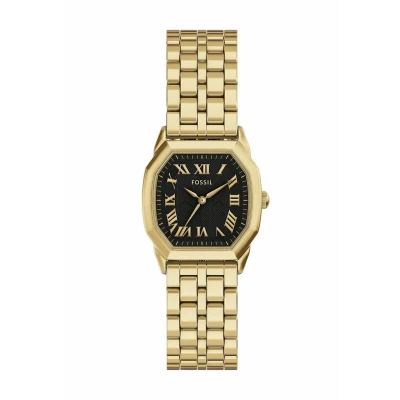 Immagine di Fossil Orologio Harlow da donna, movimento al quarzo a tre lancette con cinturino in acciaio inossidabile o pelle
