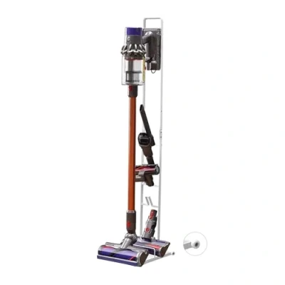 Immagine di MAGIC SELECT Supporto per Aspirapolvere Compatibile con Dyson V15 V12 V11 V10 V8 V7 V6 DC45/ DC35/ DC58/ DC59/ DC62/ DC74 Organizzatore da Pavimento Ruote Senza Forare Il Muro.
