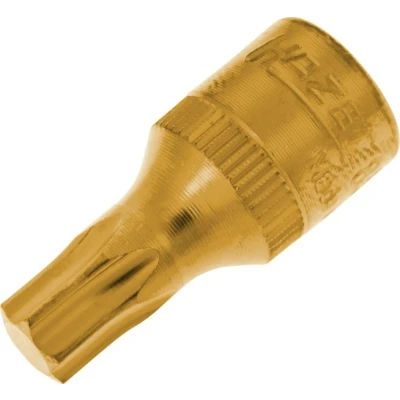 Immagine di HAZET Torx 8502 T40 Serie di bussole Acciaio al cromo vanadio interno zigrinato