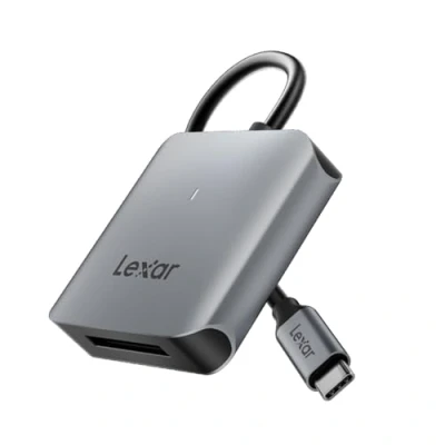 Immagine di Lexar RW510 CFexpress tipo B Lettore di Schede, Fino a 10Gbps, USB 3.2 Gen 2 Scheda CFe B, Schede CF include cavo C (LRW510U BNHNG)