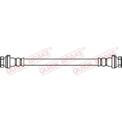 Immagine di QUICK BRAKE 25.034 Tubi Freno 333mm M10x1 con filettatura interna NISSAN: Almera II Hatchback