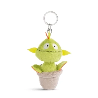 Immagine di NICI Portachiavi con pianta carnivorous Gisela 10cm verde Dolcissimo ciondolo sostenibile a forma di animale anello per cordini e pendenti