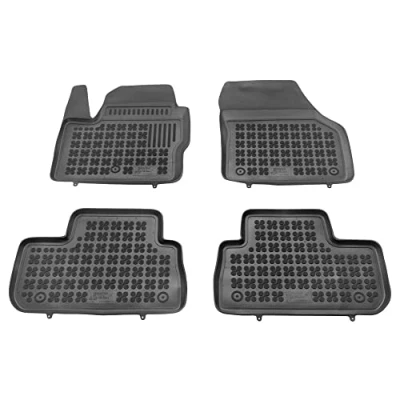 Immagine di REZAW PLAST 202901 Set tappetino Gomma anteriore e posteriore nero LAND ROVER: Freelander 2 SUV