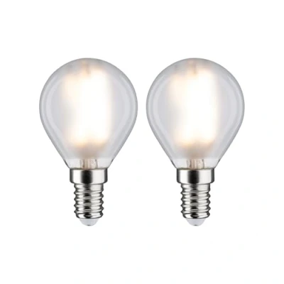 Immagine di Paulmann 28789 LED (monocolore) ERP F (A G) E14 4.5 W Bianco caldo (Ø x A) 45 mm 78 2 pz.