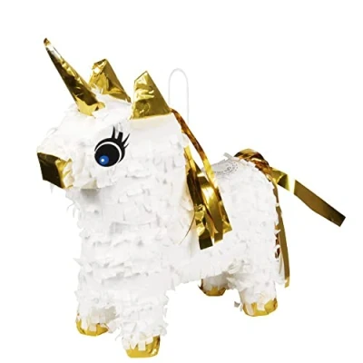 Immagine di Boland Mini Pinata Unicorno, Colore Grigio/Bianco, Standard Größe, 30976