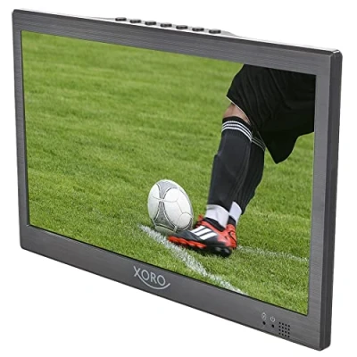 Immagine di Xoro PTL 1015 25,6 cm (10,1“) Televisore portatile (DVB T2 H.265 / HEVC 10 bit, batteria 3500 mAh, 12 V=) grigio