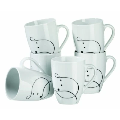 Immagine di Domestic by Mäser, Serie Chanson, Tazza da Caffè, In Un Set 6 Pezzi
