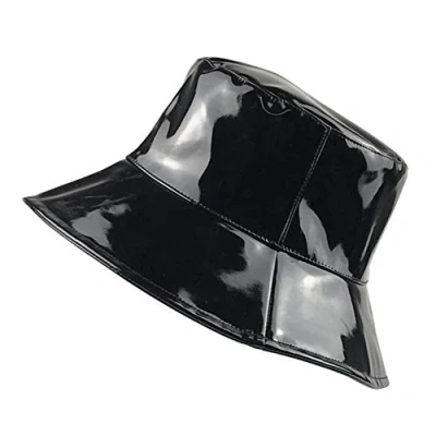 Immagine di Cappelli da pioggia donna Cappello impermeabile a benna tesa larga pioggia, Nero , M
