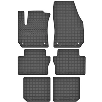 Immagine di Set di tappetini in gomma per Opel Zafira B (2005 2011) 7 persone, su misura