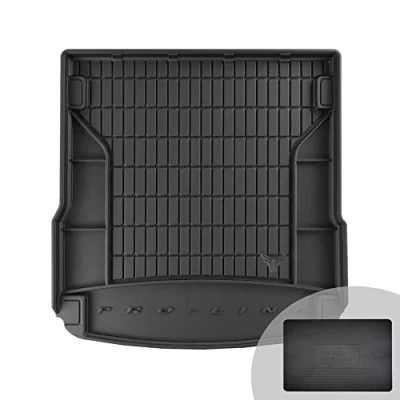 Immagine di FROGUM ProLine 3D Esclusivo Tappetino Vasca Baule Bagagliaio in gomma perfetto per Audi A6 C8 dal 2018 Comodo organizzatore Bordi più alti