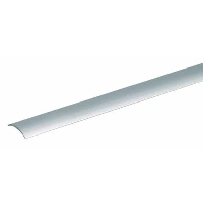 Immagine di Alberts 490096 Coprisoglia, autoadesivo, alluminio, anodizzato argento, 900 x 30 mm