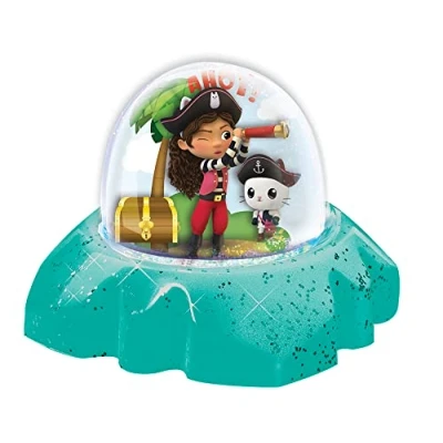 Immagine di Cefa Toys Luce Notturna da dipingere e Brillare la casa delle Bambole di Gabby, con cruscotto Base luci a LED colorare, Include pennarelli, Non batterie, Adatto per Bambini