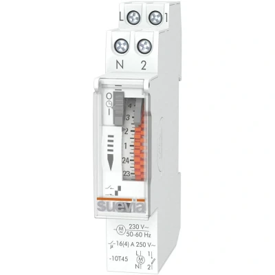 Immagine di Suevia DinO One RD Timer per guida DIN analogico 230 V/AC 16 (4) A/250 V