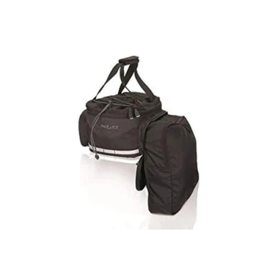 Immagine di Borsa per portapacchi XLC BA S64 La compagna ideale i tour in bicicletta più lunghi nero/antracite, One Size