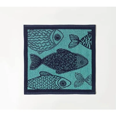 Immagine di Top Towel Confezione da 3 Strofinacci cucina in spugna 100% cotone Set di panni stampati Jacquard Bora Bora, 3210