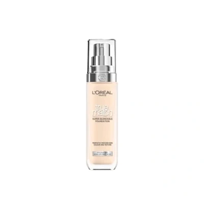 Immagine di L&#039;Oréal Paris Make up, fondotinta liquido con acido ialuronico e aloe vera, Trucco True, n. 0.D/0.W, 30 ml