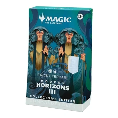 Immagine di Mazzo Commander di Magic: The Gathering Orizzonti Modern 3: Collector&#039;s Edition Tricky Terrain (English Version)