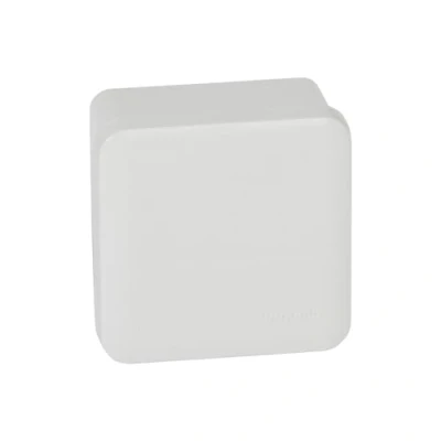 Immagine di Legrand LEG92011 Scatola quadrata, impermeabile con attacchi ip55/ik07 650c, 80 x 45 mm, linea Plexo, colore: Grigio