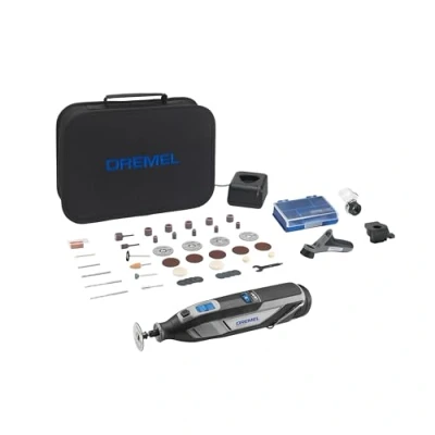 Immagine di Dremel 8240 3/45 F0138240JF Utensile multifunzione a batteria incl. ricaricabile, caricabatterie, accessori 12 V 2.0 Ah Quantità di