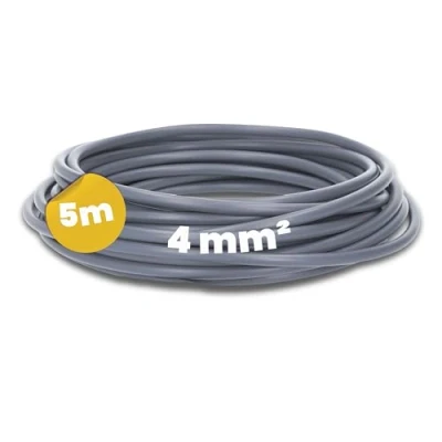 Immagine di Kalitec 5 metri H07V K 4 mm², cavo di cablaggio flessibile, mm2, a filo singolo, per armadio elettrico, commutazione