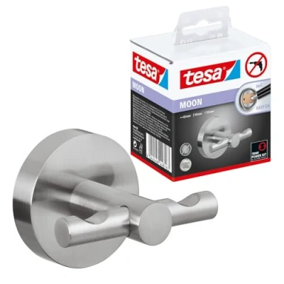 Immagine di tesa MOON Ganci per guardaroba (L x L A) 65 50 35 mm Argento Contenuto: 1 pz.