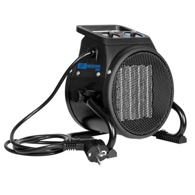 Immagine di Güde Riscaldatore elettrico GEH 2000 P (2000 W, TÜV/GS, livelli di riscaldamento 1000/2000 funzione ventilatore, potenza ventola 197 m3/h, elemento riscaldante in ceramica PTC, termostato continuo,