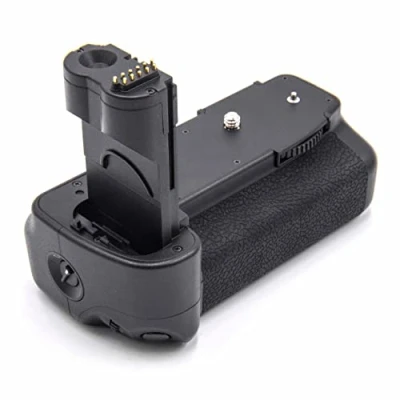 Immagine di vhbw battery grip incl. rotellina di selezione compatibile con fotocamera a specchio reflex DSLR Canon EOS 20D, 30D, 40D, 50D
