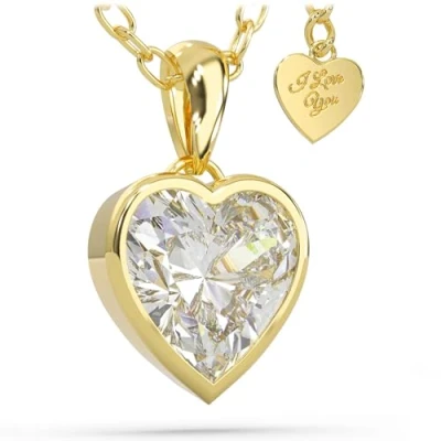 Immagine di SERASAR Collana d&#039;argento Cuore Donna Argento 925 18 carati Gioielli Catena Con Ciondolo Scatola Idea Regalo Festa della Mamma Natale 30 Compleanno Donne