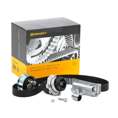 Immagine di CONTITECH CT1028WP7 Pompa Acqua + Kit Cinghia Distribuzione con ammortizzatore serraggio, Rullo tenditore 120 VOLKSWAGEN: Golf 4, Passat B5 GP Variant