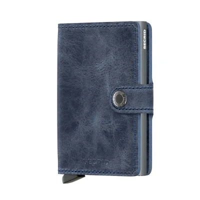 Immagine di Secrid Miniwallet Vintage Blue Incisione gratuita