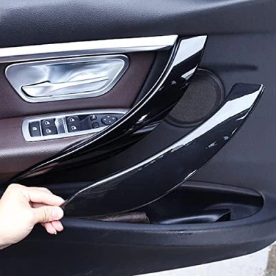 Immagine di TZYSZDB Nero F30 328i Maniglia della Portiera dell&#039;Auto per BMW F31 F32 F33 F34 F36 F80 Maniglie del Pannello Interna (Nero Sinistra)
