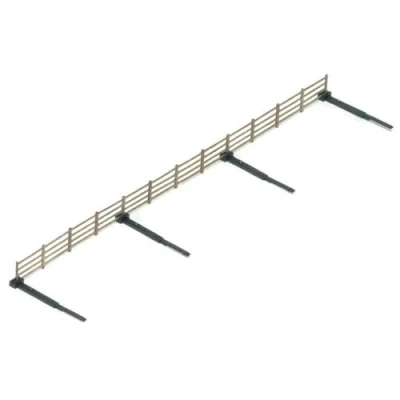 Immagine di Hornby 00 Gauge Lineside Recinzione Acessories Track &amp; Accessori binari, Colore Marrone, 305 mm, R537