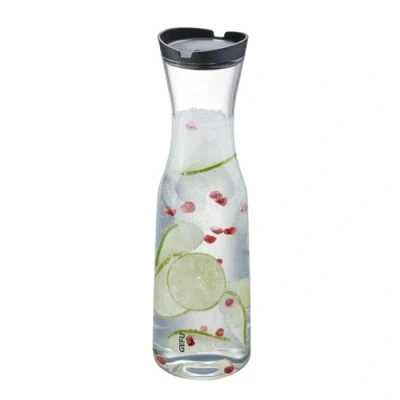 Immagine di GEFU SMARTLINE Caraffa, Vetro borosilicato, Nero/Trasparente