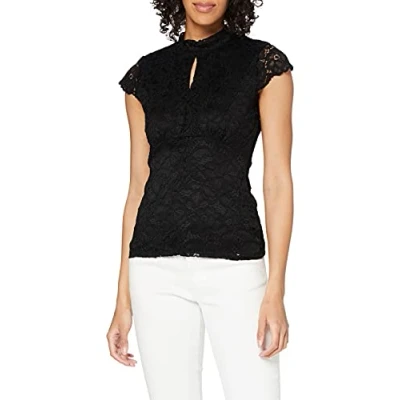 Immagine di Morgan TOP Camicetta, Donna, Taglia: Medium, Noir