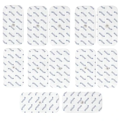 Immagine di axion 12 cuscinetti elettrodi Compatibili con dispositivi Sanitas &amp; Beurer elettrostimolatori EMS e TENS