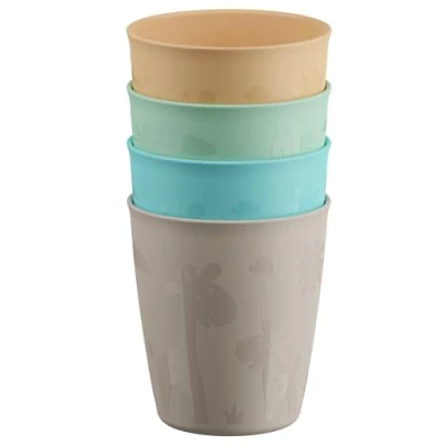 Immagine di nip Bicchieri per bambini e neonati, con simpatici motivi senza BPA, Made in Germany, set da 4 pezzi, dai 12 mesi su