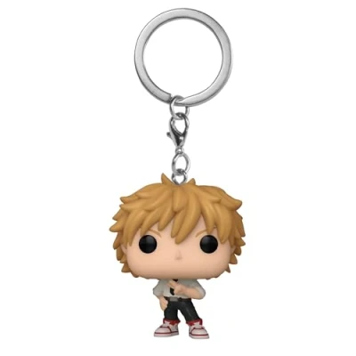 Immagine di Funko Pop! Keychain: CSM Denji Chainsaw Man Mini Figura in Vinile da Collezione Novità Portachiavi Riempitivi per Calze Idea Regalo Merchandising Ufficiale Anime Fans Minifigure